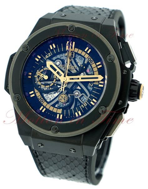 hublot king power black mamba price|hublot watches for sale.